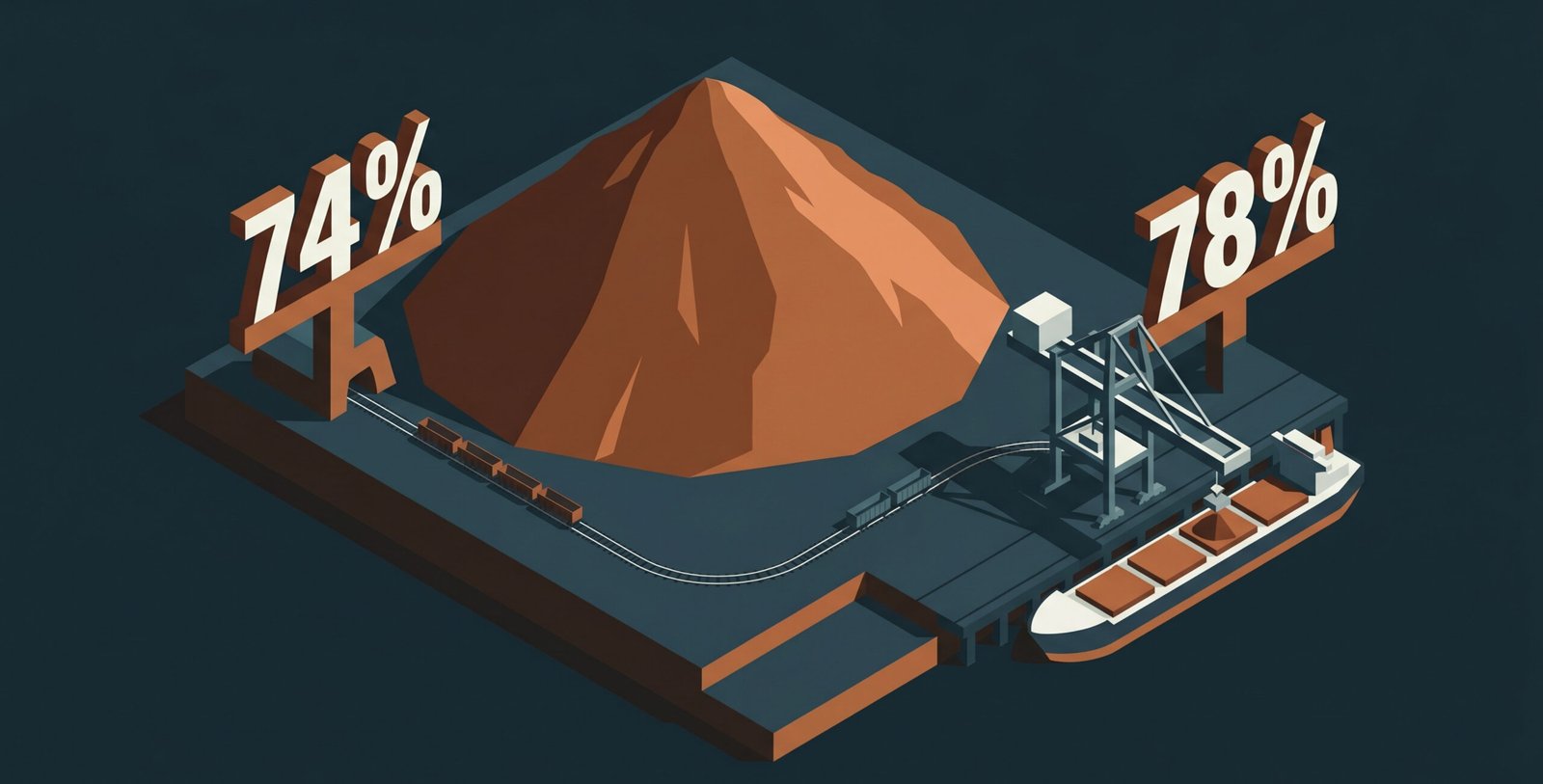 SimFer’s Q2 Construction Report: 74%, 78%, and What the Two Numbers Mean for the 60 Mt Target