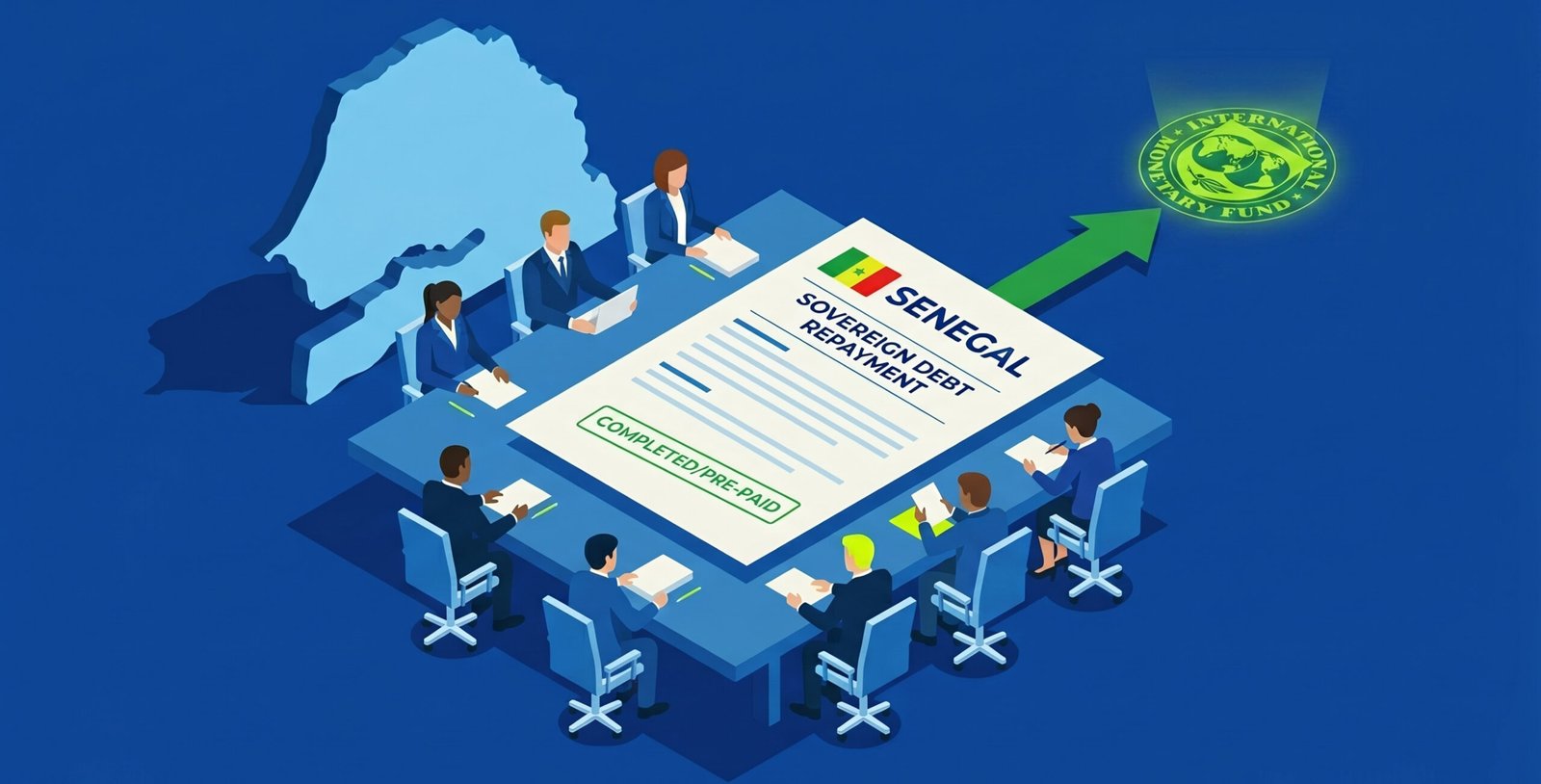 Senegal IMF Mission Arrives as Dakar Pre-Pays Forex Debt. The Sequence Toward a Q4 2026 Program Begins
